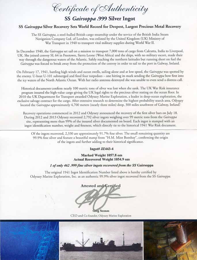 ⭐️最終SALE ナンバー４ グレー 灰色【公式】ソウルオブシベリア 2024 FOUR HORSEMEN OF THE APOCALYPSE-Red Horse Coin 1oz .999 NGC